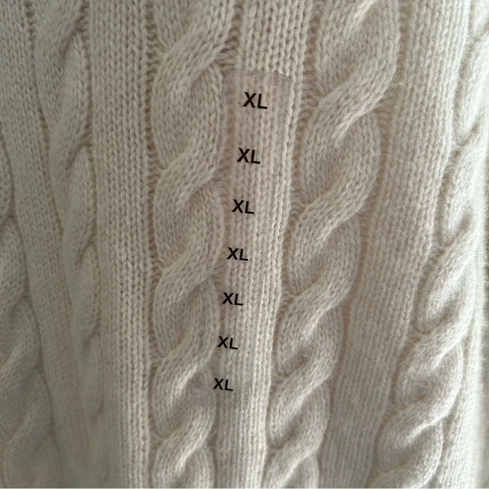 Polo Ralph Lauren Cricket Wool Alpaca Cashmere V-Neck Sweater Mens XL - Picture 11 of 16